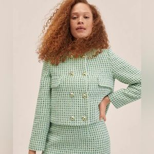 Mango tweed jacket